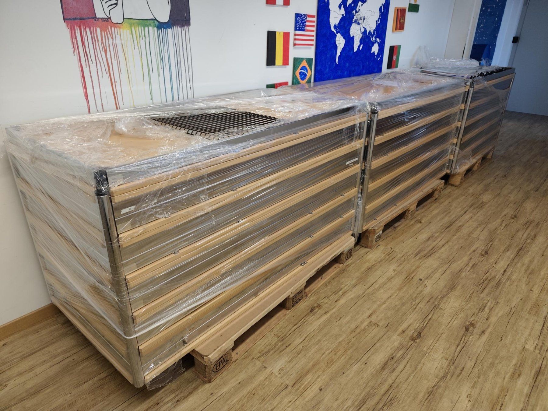 USM Tavoli: USM Haller Tische Buche 150 x 75 cm – Usato da Luzern venduto da STIFTUNG_DREIPUNKT 1