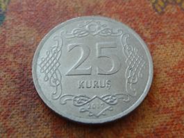 TURQUIE  25 Kurus  2017