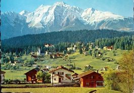 FLIMS-WALDHAUS mit Piz Riein