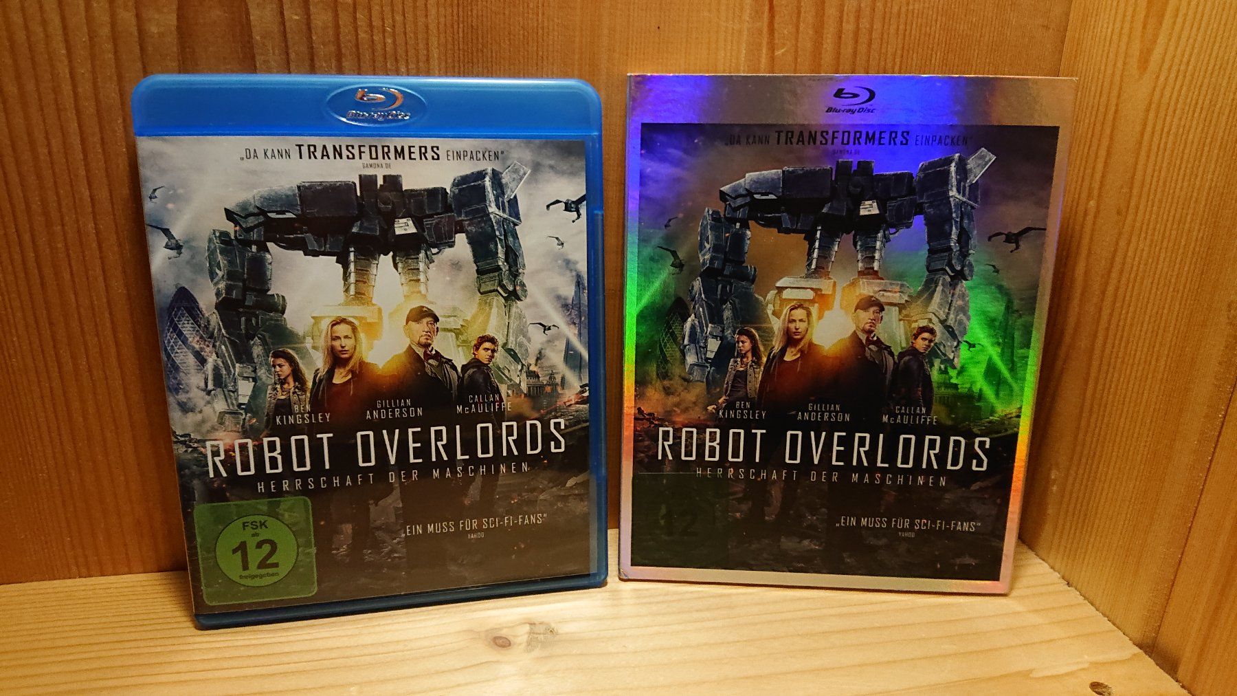 Tutti i DVDs: ROBOT OVERLORDS Herrschaft der Maschinen Blu-Ray – Usato da Wilderswil venduto da Exebub 2