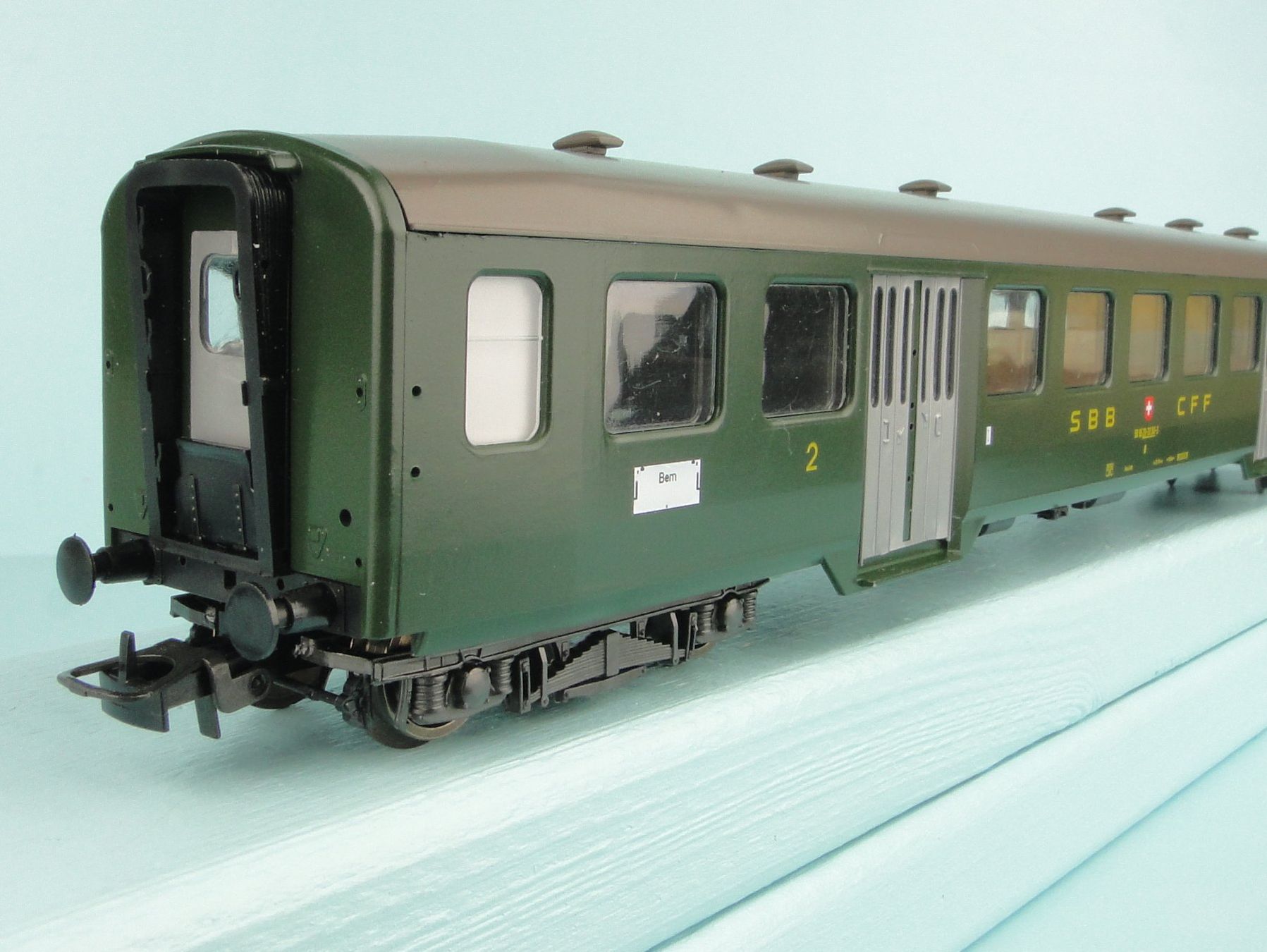 Liliput Modelleisenbahnen: Liliput 876 50 SBB Leichtstahl 2 Kl. – Gebraucht aus Bülach von  3