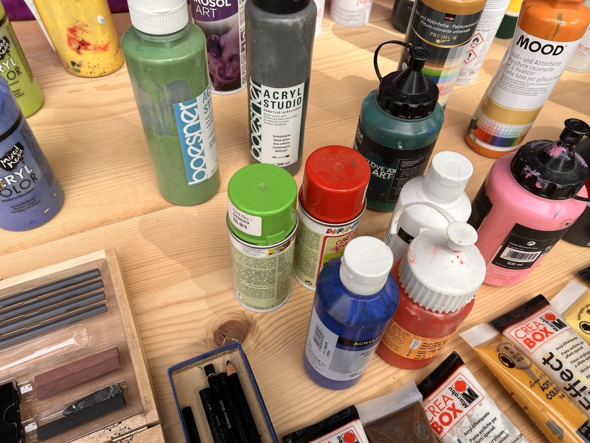 Colori: Malutensilien Farben und ... (6) – Usato da Glattfelden venduto da maa_qcj8 5