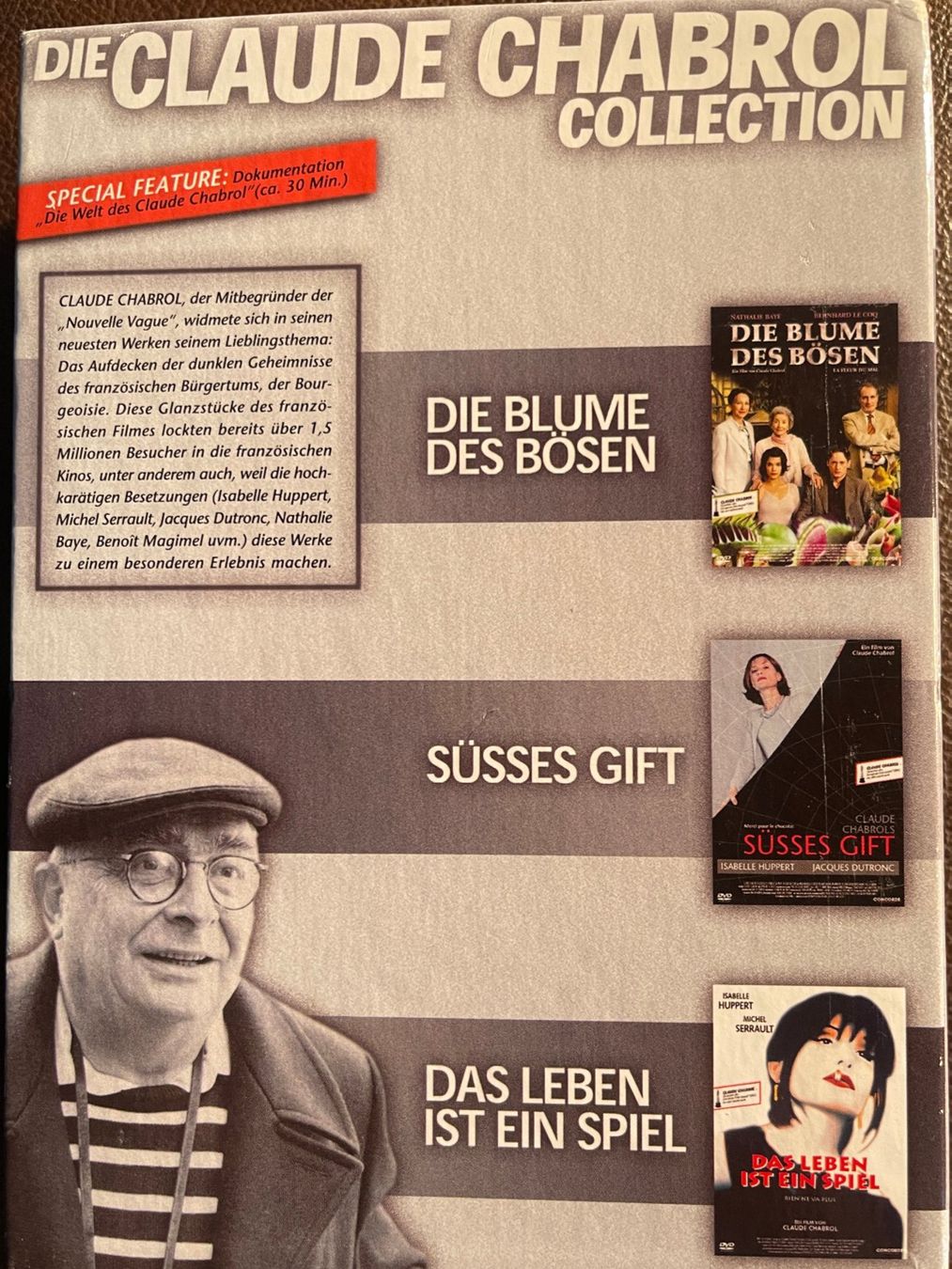 Tutti i DVDs: Claude Chabrol Collection 1 [3 DVDs] – Usato da Eglisau venduto da farguelis 1