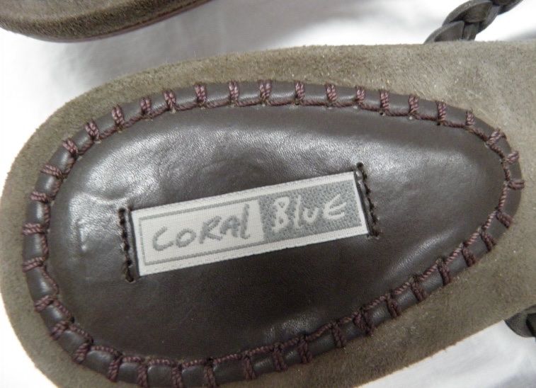 Scarpe da donna: Pantoletten CORAL BLUE, Gr. 38, Leder – Usato da Lax venduto da Napili 2