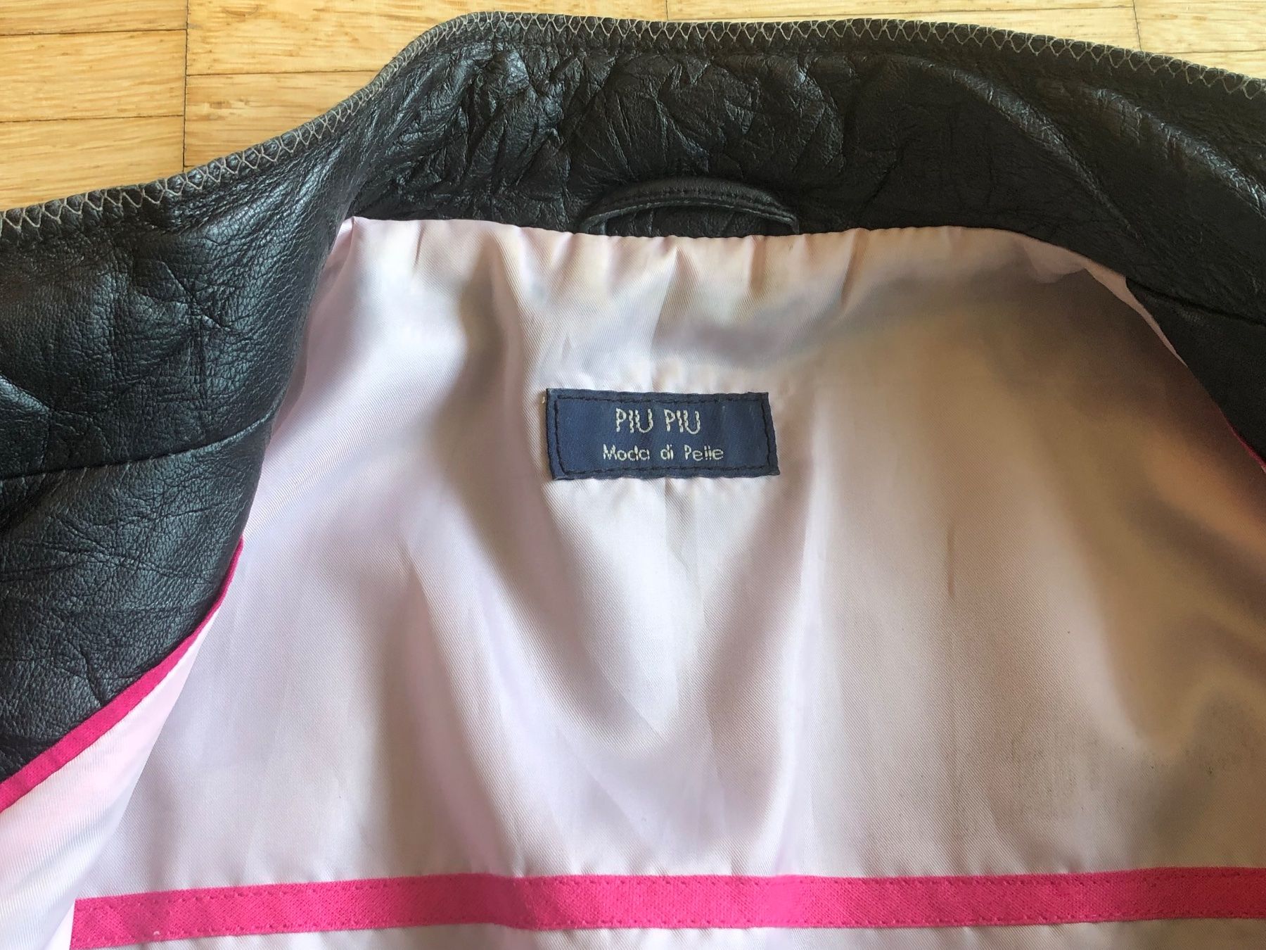 Giacche: Lederjacke Piu Piu, schwarz, Gr. 36 – Nuovo (secondo la descrizione) da Zürich venduto da sus_vqh9 3