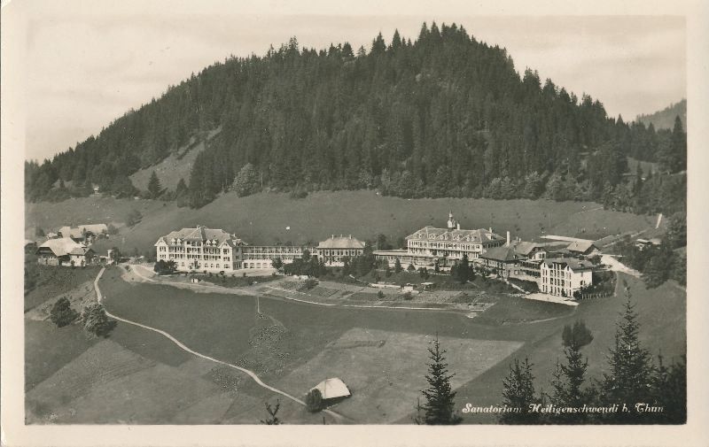 Cartoline postali: Thun - Heiligenschwendi + 1932 – Usato da Emmenbrücke venduto da teestube