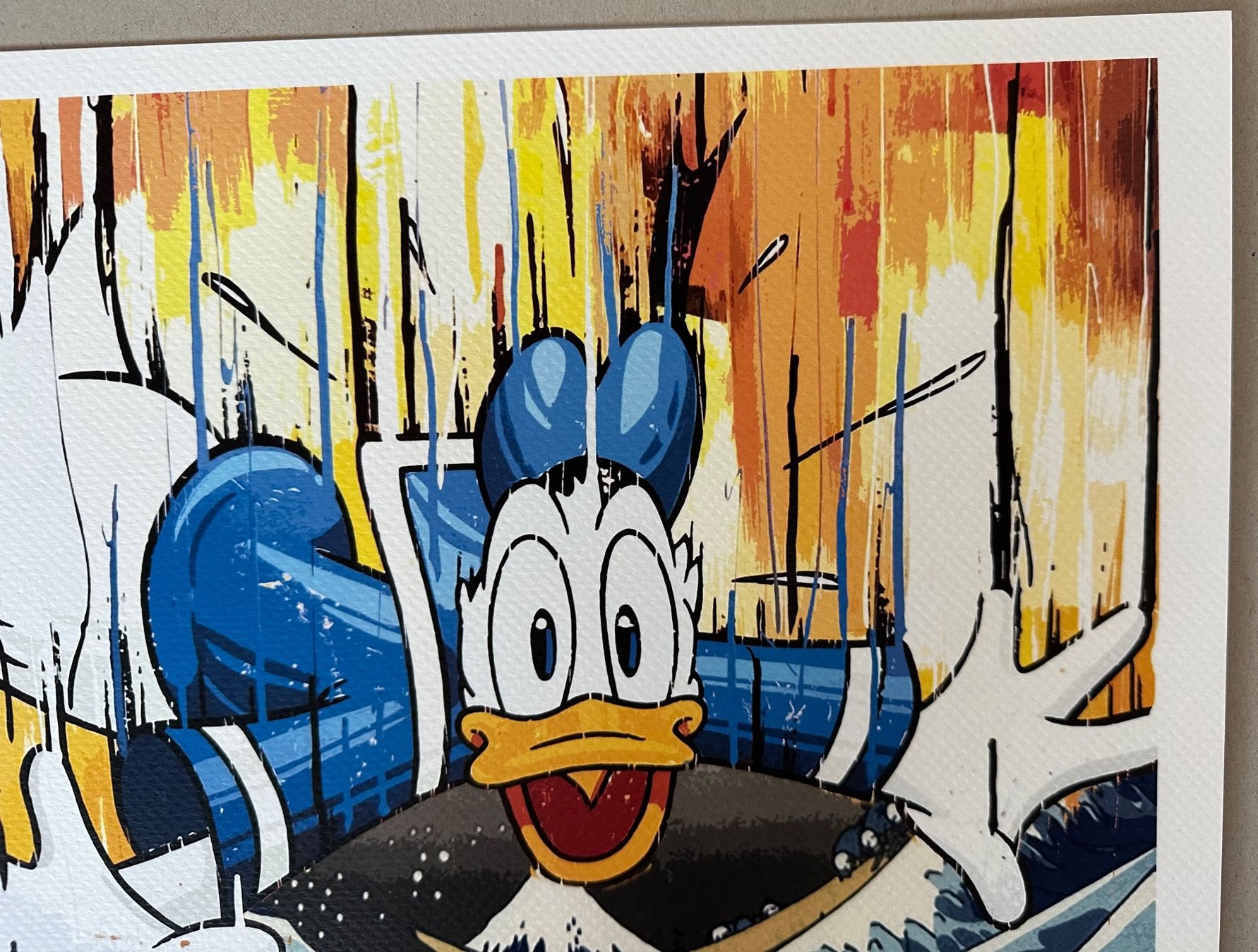 Grafiken & Lithographien: Death: Flying Donald, signiert 23/100 – Neu (gemäss Beschreibung) aus Meilen von Smgdesign 4