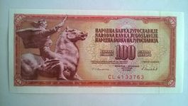 Billet banque Ex-Yougoslavie 100 Dinars 16/05/1986 UNC