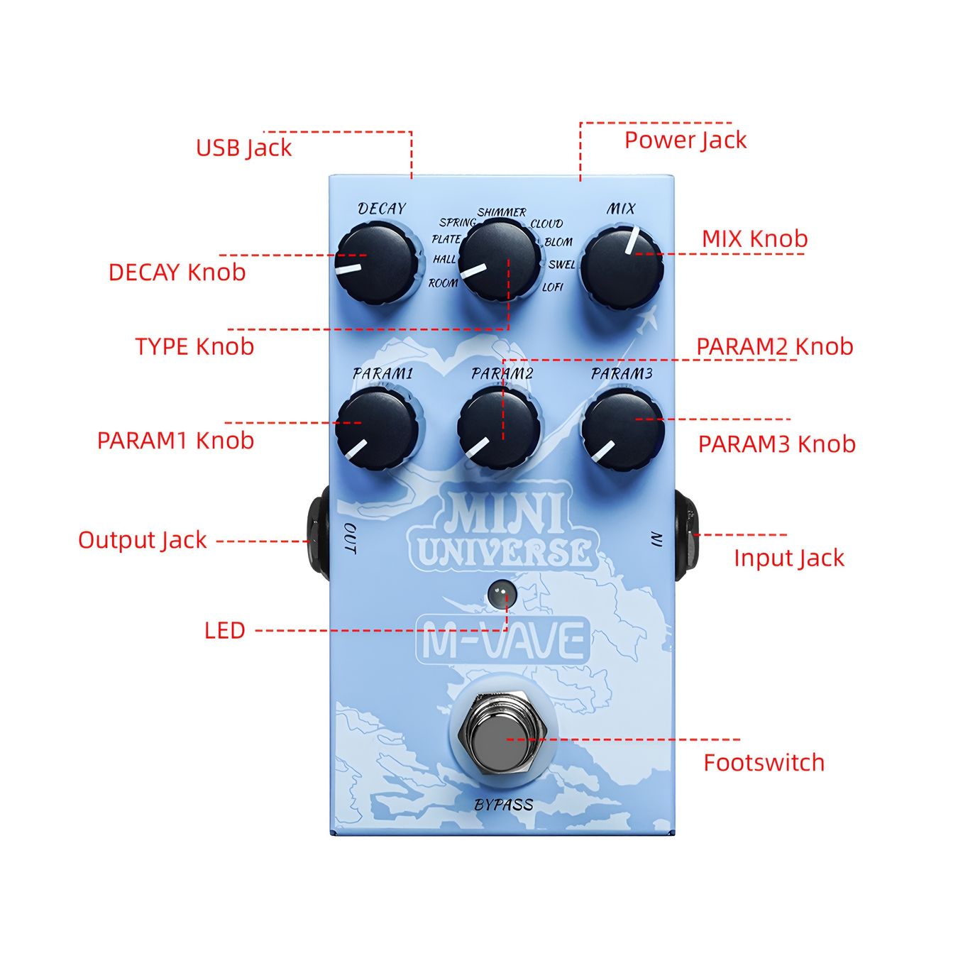 Strumenti musicali: Ultimate Digital Reverb – 9 Modes & Pro Sound – Nuovo e nell'imballaggio originale da Villars-sur-Glâne venduto da SwissTrendyStore 7
