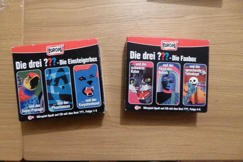 6x CD Die drei Fragezeichen 1 bis 6 (Gebraucht) in Allschwil für CHF 12 ...