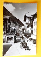 FotoAK Zermatt Dorfstr, Pferdewagen, Walliserkanne, belebt