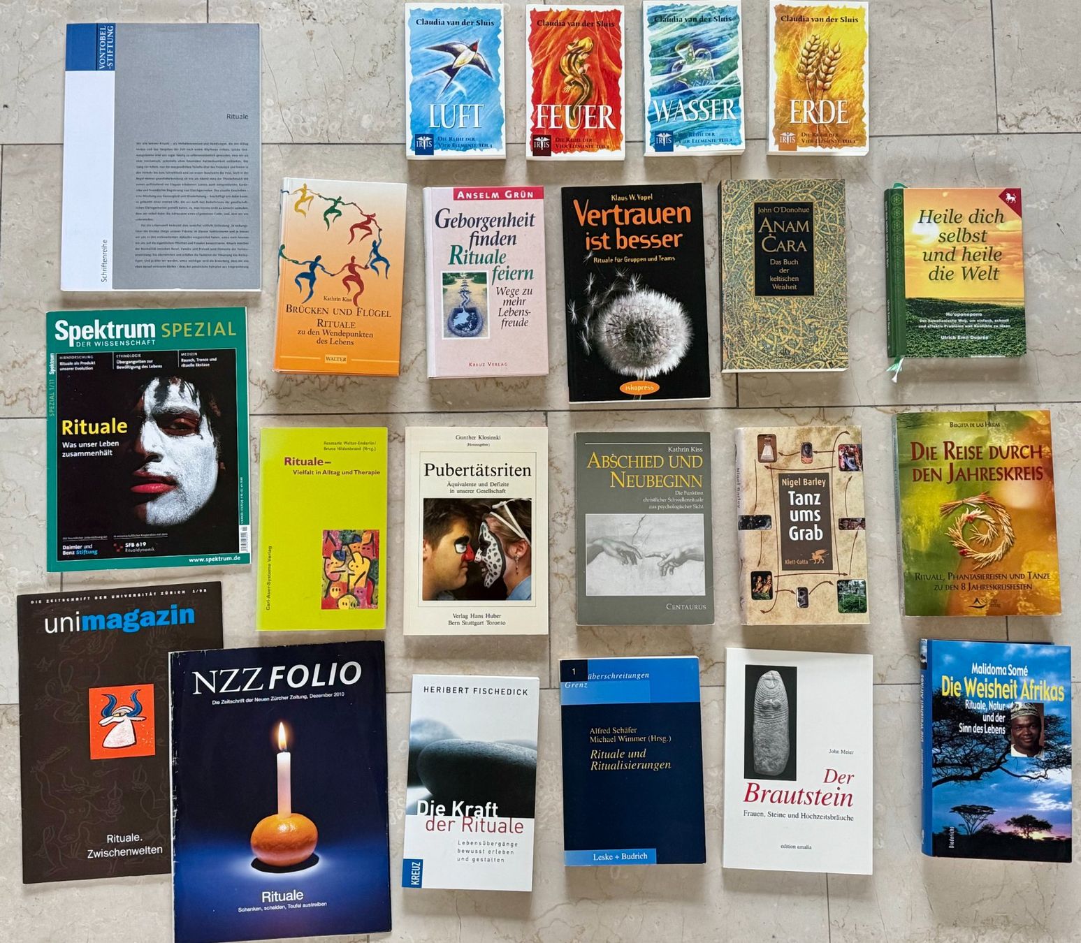 Libri: Grosses Bücherpaket Rituale – Usato da Derendingen venduto da Stoffel7
