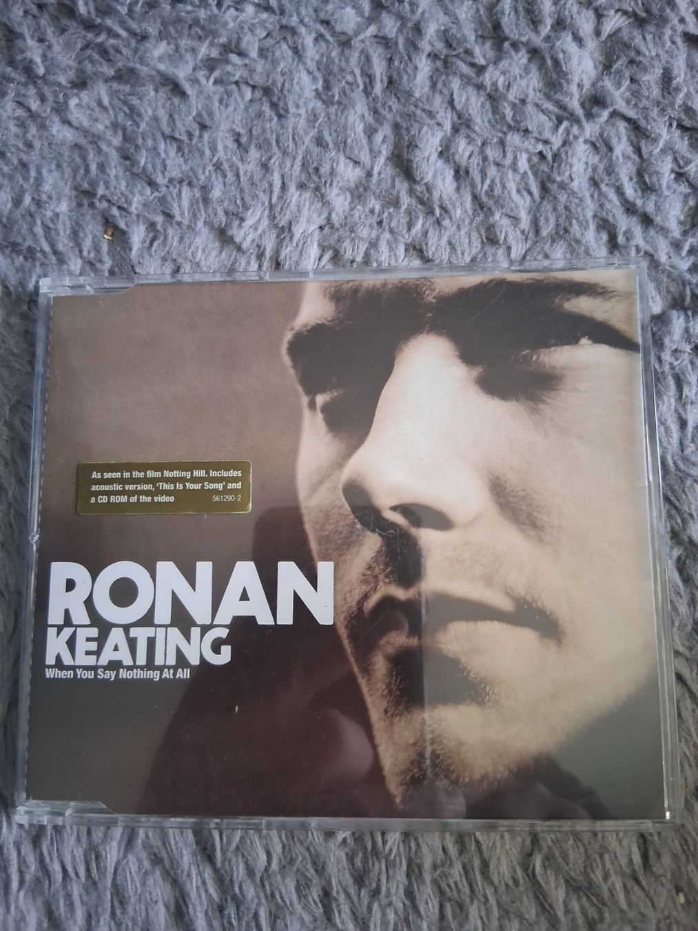CD: RONAN KEATING    WHEN YOU SAY NOTHING AT ALL    CD SINGLE – Usato da Wetzikon ZH venduto da Ramones01