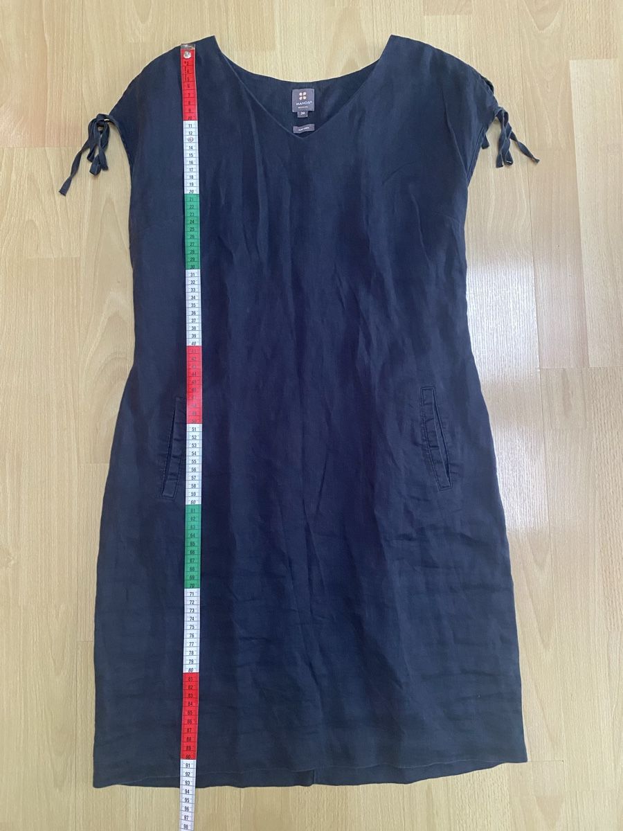 Manor Vestiti: Manor Leinenkleid dunkelblau Gr.38 – Nuovo (secondo la descrizione) da Buochs venduto da H16 9