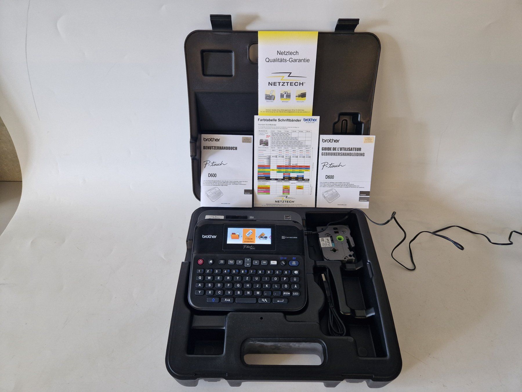 Brother Stampanti: BROTHER P-Touch D600 – Usato da Muhen venduto da Restwert_Muhen