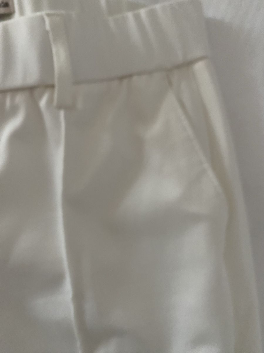 Pantaloni: Elegante weisse Stoffhose Aba Moda Gr. 38 – Usato da Döttingen venduto da ragusa52 2