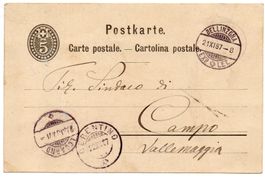 1887 Bellinzona per Campo Vallemaggia