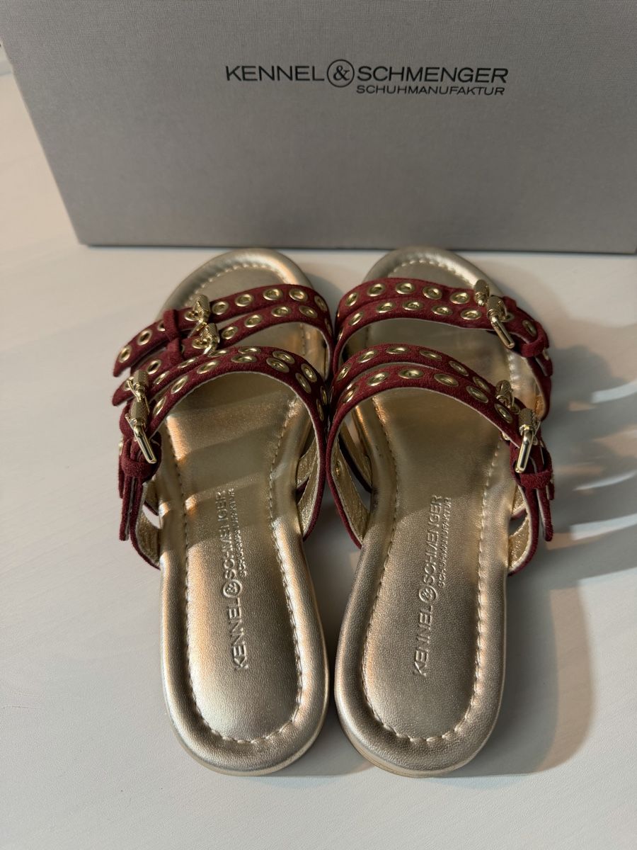 Kennel + Schmenger Scarpe da donna: Mules Kennel & Schmenger bordeaux taille 40  – Nuovo e nell'imballaggio originale da Brügg BE venduto da Goob 3