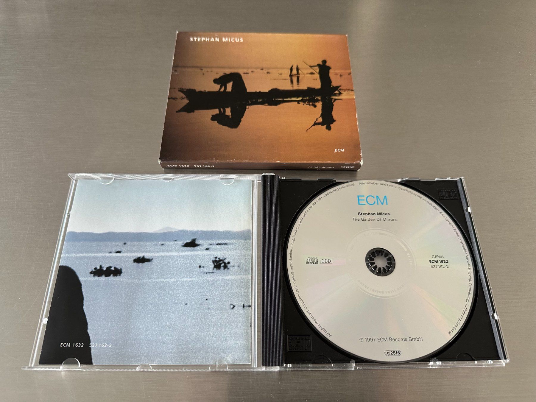 CDs: ECM 1632 - STEPHAN MICUS - CD THE GARDEN OF MIRRORS – Gebraucht aus Sion von jaipur1401 4