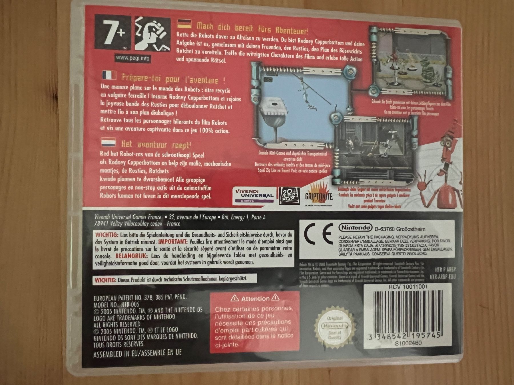Nintendo Giochi: DS ROBOTS – Usato da st.gallen venduto da SoCre75 2