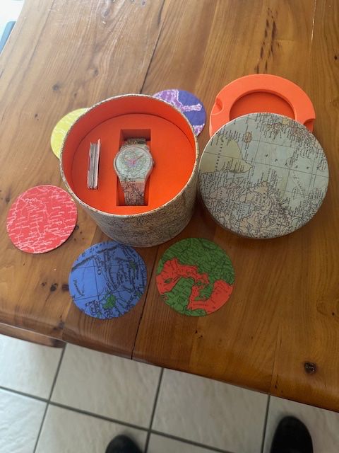Swatch Uhren: Swatch THIS IS MY MAP – Neu und originalverpackt aus Pringy von Toyotafj