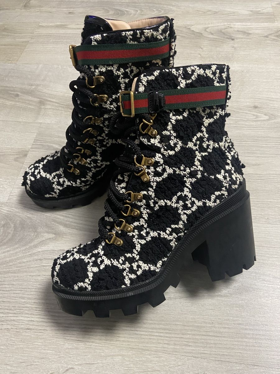 Gucci Damenschuhe: Botte Gucci noir taille 40 – Gebraucht aus Montreux von Perledor 3