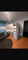 IKEA Hochbett mit Schreibtisch & Kleiderschrank