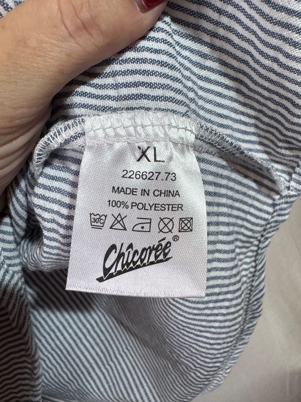 Blusen: Gestreifte Bluse von Chicoree Gr. XL – Gebraucht aus Grosswangen von SALE_SALE_SALE 3