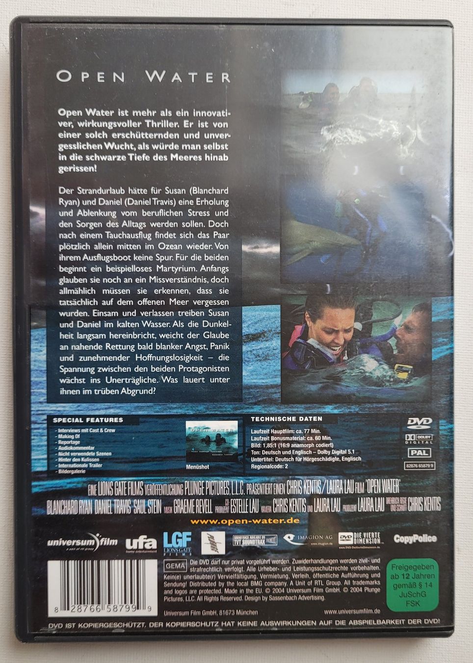 Alle DVDs: OPEN WATER – Gebraucht aus Neftenbach von Mador6 2