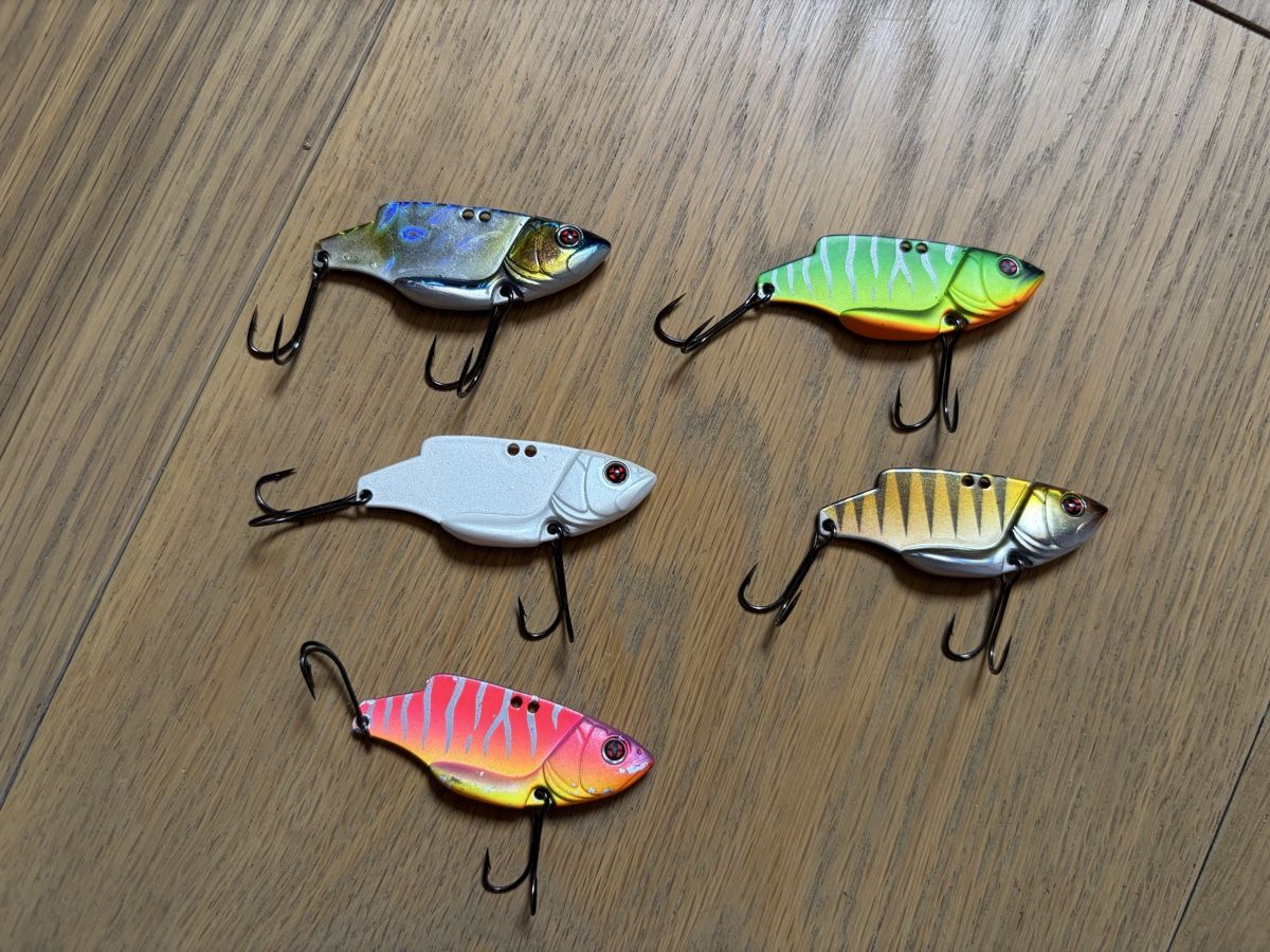 Esche: Lot lames vibrante Micro Soukous 3cm Sakura – Usato da Morges venduto da Marlporto 1