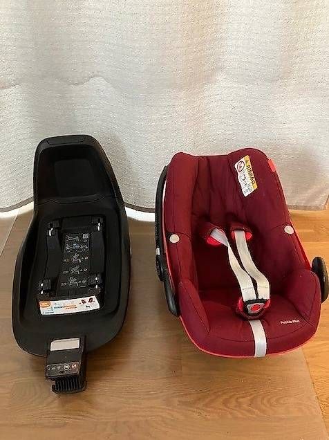Maxi-Cosi Auto-Kindersitze: Maxi cosi Pebble Plus mit Isofix Station 2wayFix – Gebraucht aus Bülach von Wallis016