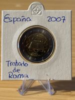 Pièce 2 euros commémorative Espagne 2007 Traité de Rome UNC
