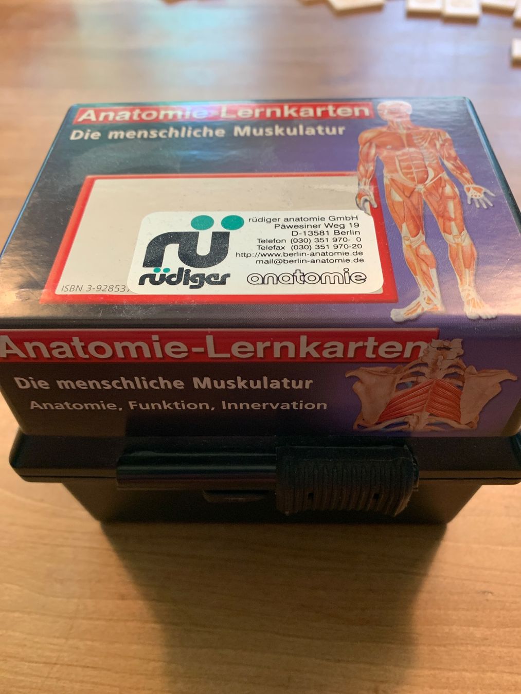 Sonstiger Schulbedarf: Lernkarten Anatomie – Gebraucht aus Neerach von Flomaja