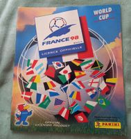 Panini WM 98 Frankreich Sticker-Album mit Spielerbildern
