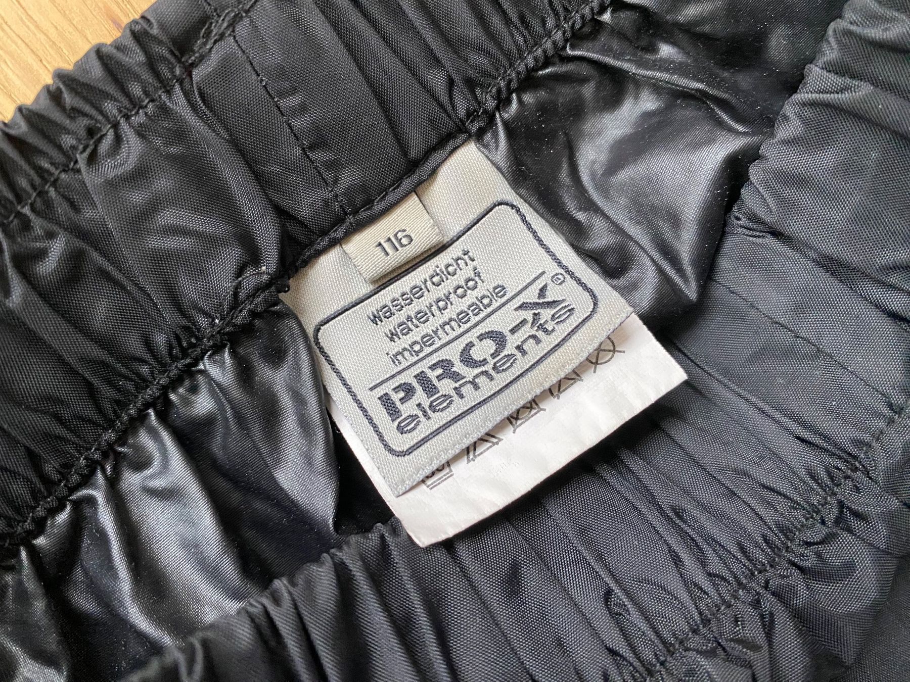 Element Pantaloni: Pro X-elements wasserdichte leichte Regenhose Gr. 116 – Usato da Trachslau venduto da M_Schmid81 2