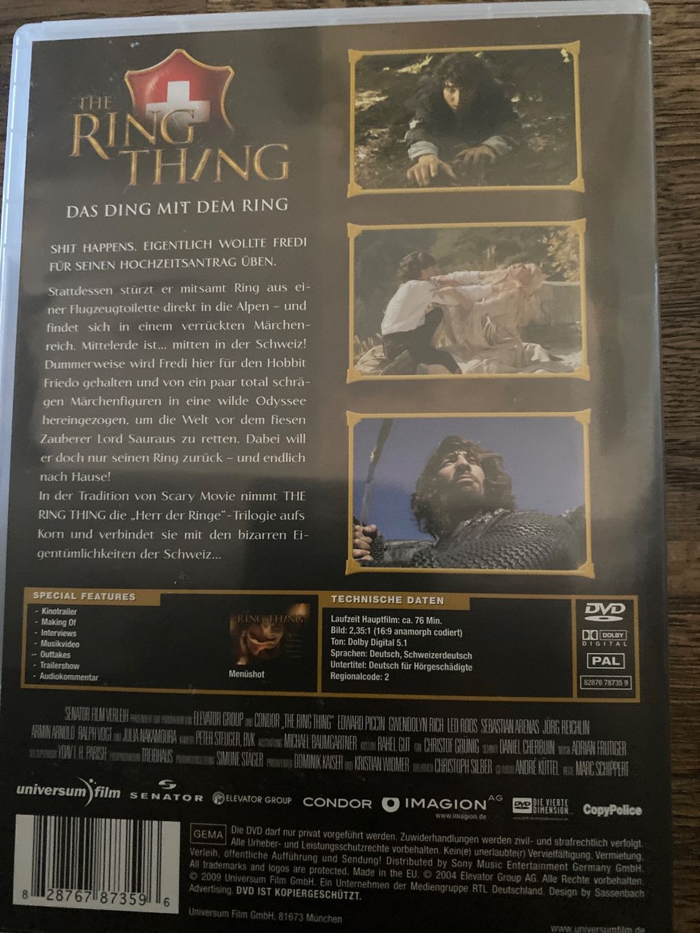Tutti i DVDs: The Ring Thing dvd – Usato da Mühlethal venduto da Nils050 1