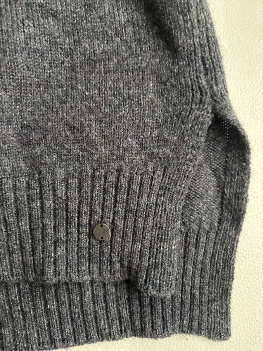 Hessnatur Pullover & Sweatshirts: Hessnatur Pullover Schurwolle anthrazit Grösse S – Gebraucht aus langenthal von rundholz7 4
