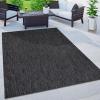 riesig‼️ XXXL Teppich 240x340 cm Indoor Outdoor Antrazith
