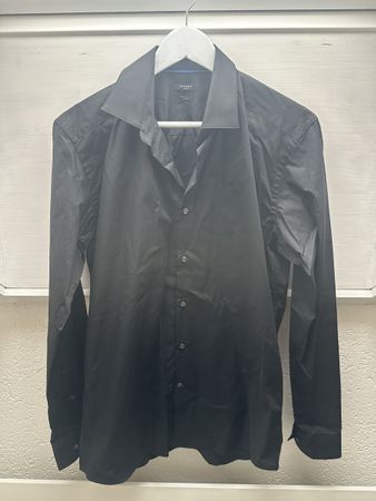 Herren Hemd schwarz Grösse M Slim Fit neuwertig