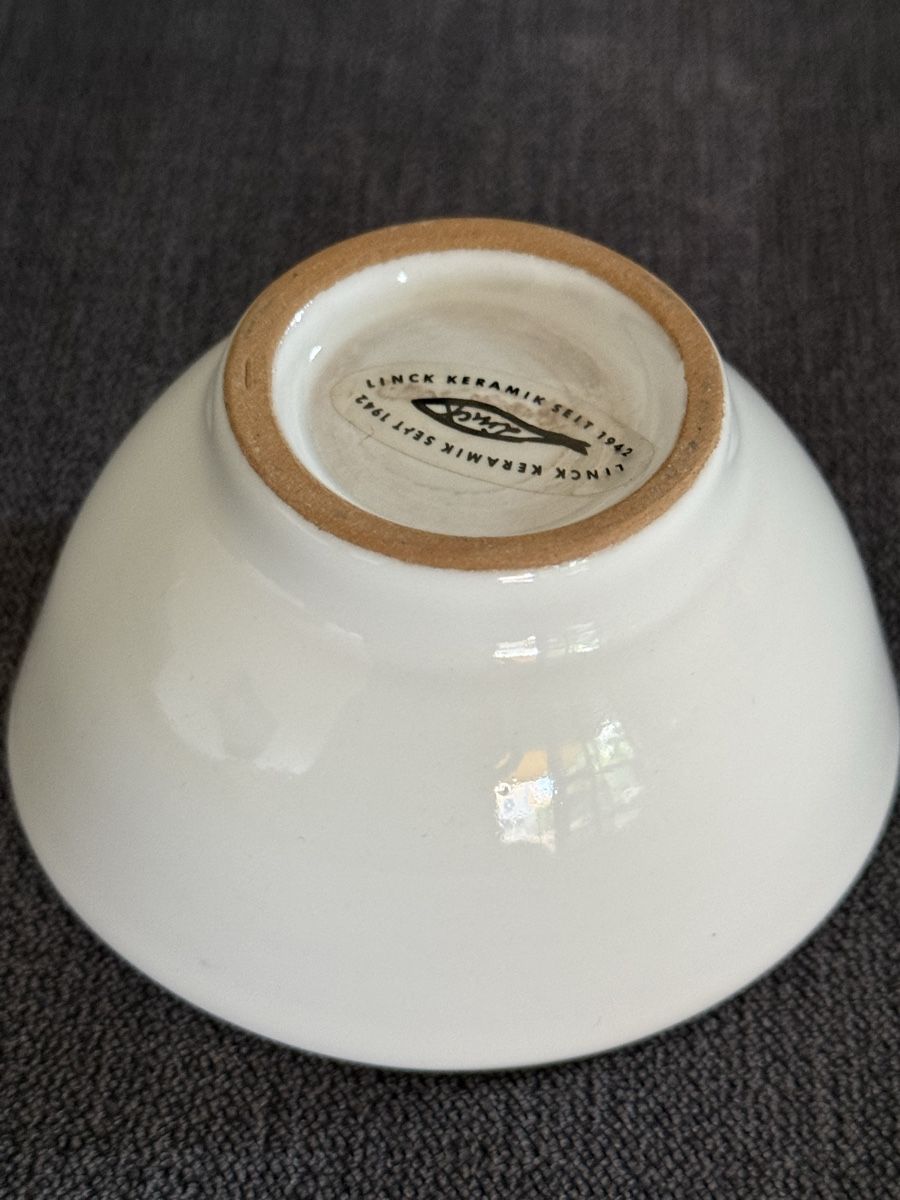 Linck Coupes: Schale weiss Keramik LINCK Schale – D'occasion à Bern par Delamer 4