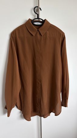 Mango Damen Bluse in braun