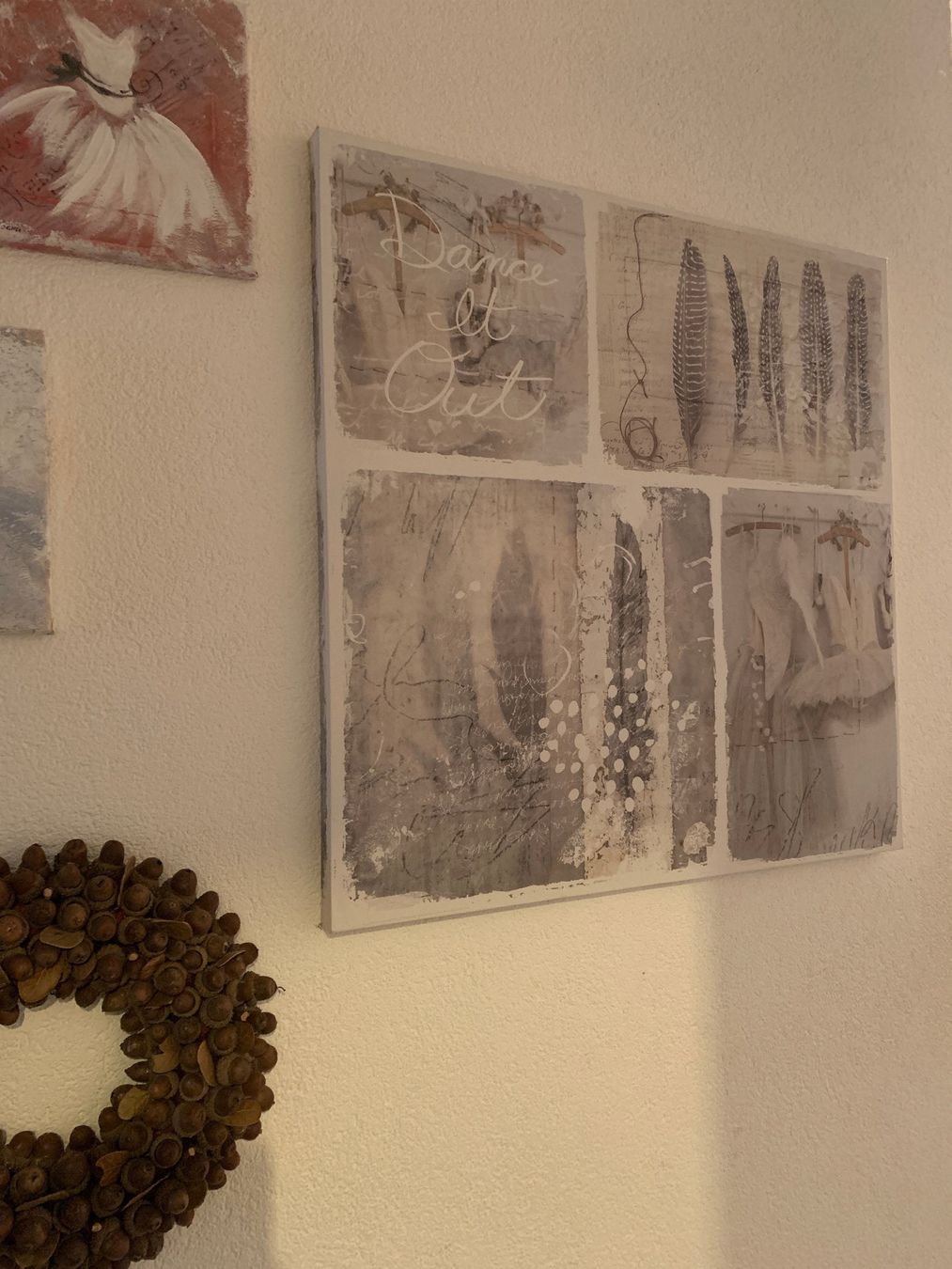 Foto & Immagini: tolles Leinwandbild Federli/Dance – Usato da St. Gallen venduto da Miousch 2