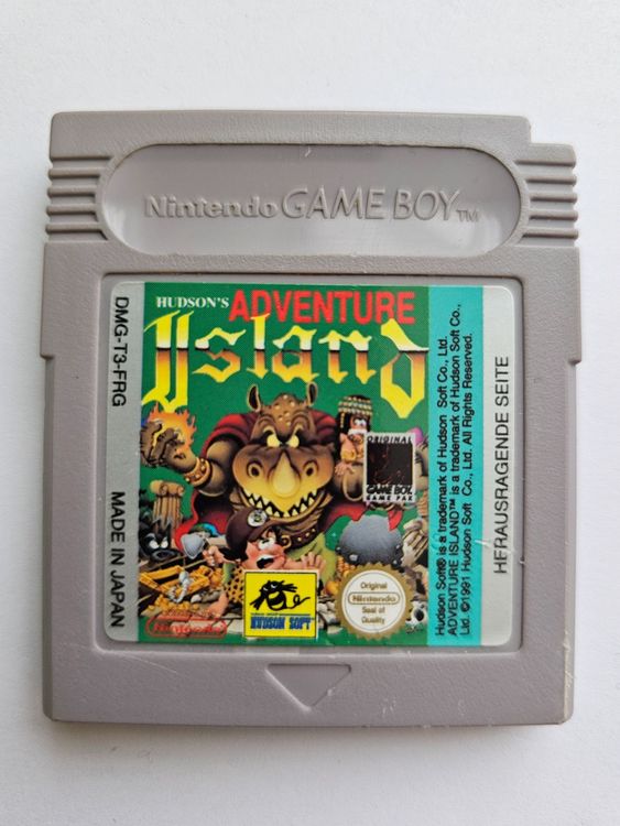 Gameboy Spiel - Hudson's Adventure Island (Gebraucht) in Holziken für ...