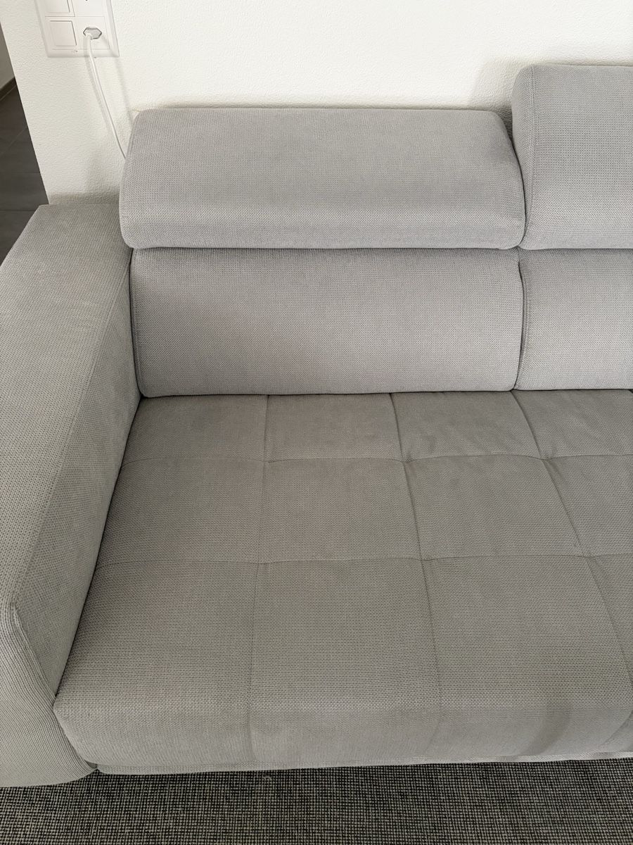 Sofas: Ecksofa Grau Stoff  – Neuf (Voir description) à Spiez par aci_jrd7 1