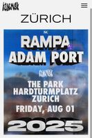 2X tickets - 1.august - Rampa Adam Port - Zürich Hardturm