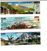 3 Drerierstreifen Berge **