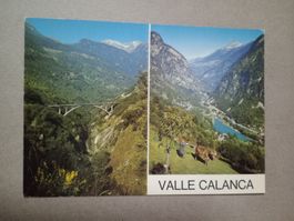 AK Valle Calanca Ponte Tevegno e verso Buseno Graubünden