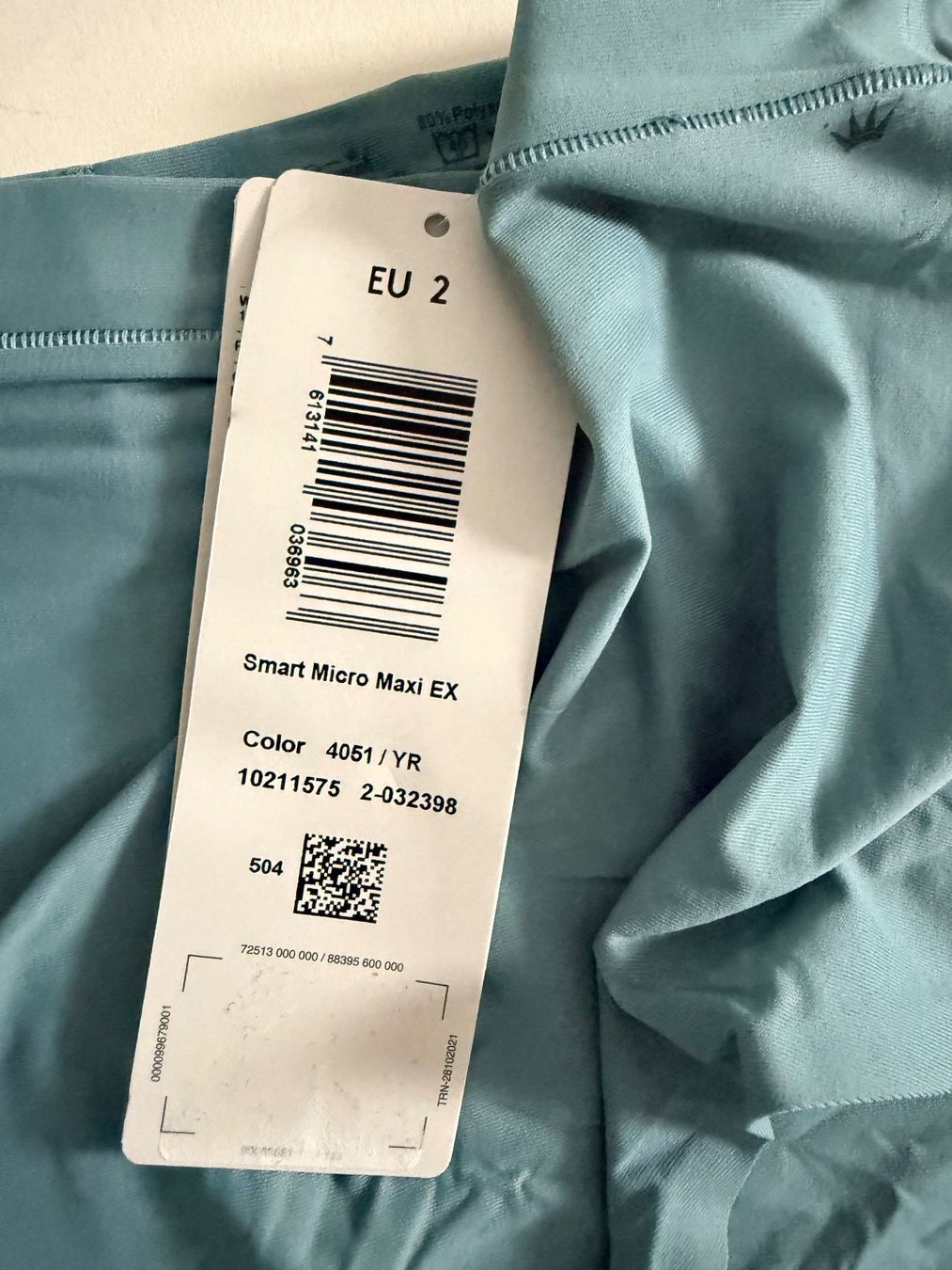 Triumph Altra biancheria intima: TRIUMPH, Maxi SMART MICRO, Grösse 2, Farbe Smaragdgrün – Nuovo e nell'imballaggio originale da Rudolfstetten venduto da gst_g7xl 1