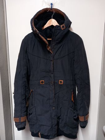 Naketano Wintermantel Damen Gr. M, kuschelig gefüttert
