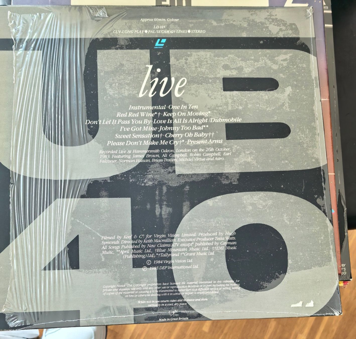 CD: UB 40 live Sammlerstück – Nuovo (secondo la descrizione) da huenenberg venduto da Suizofelize 1